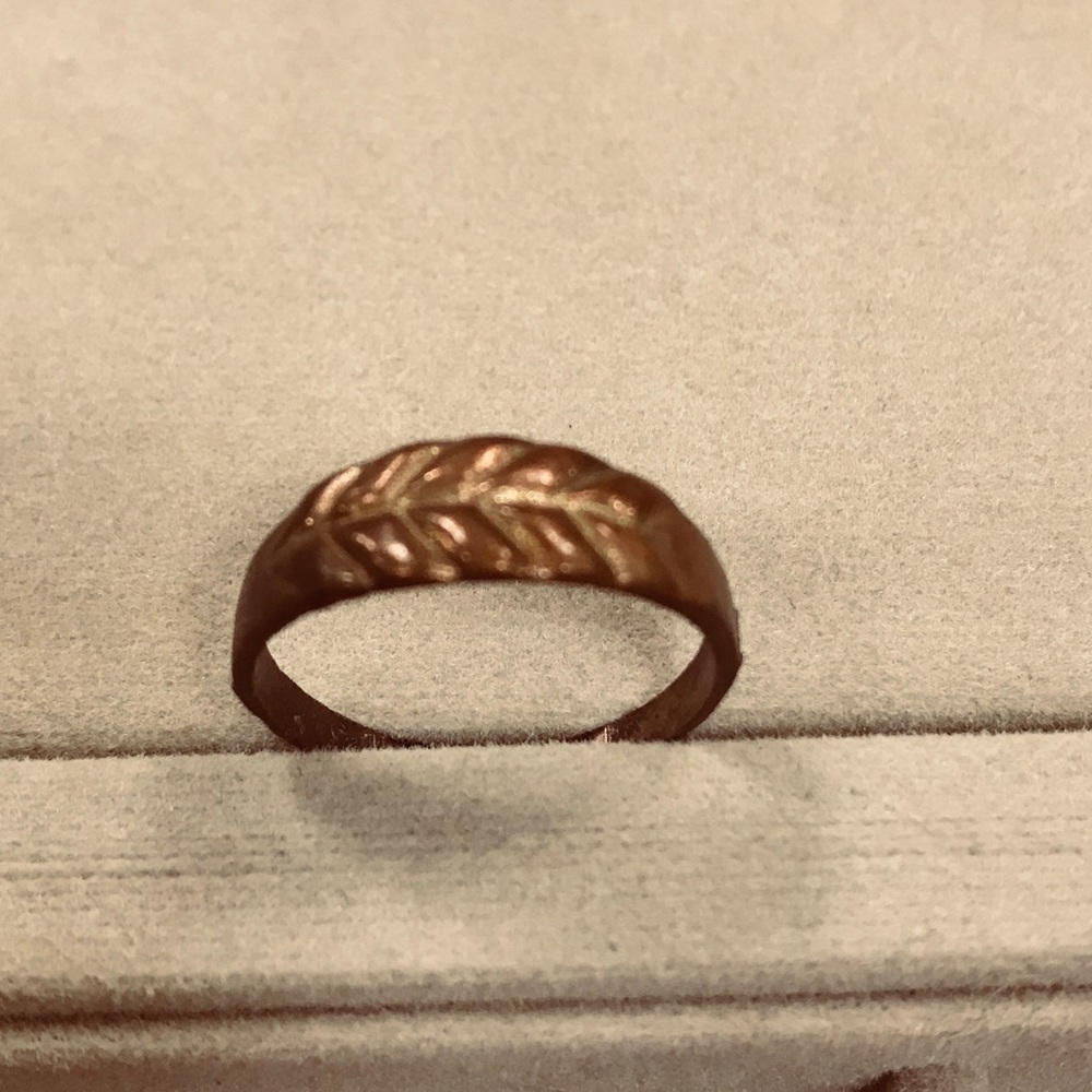 Gold Leaf Ring